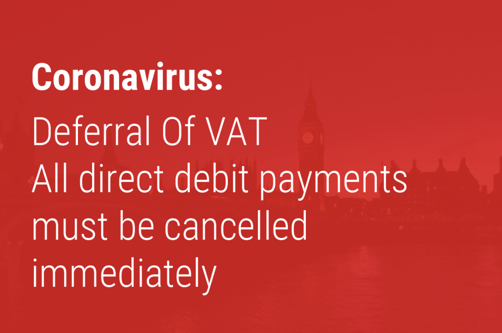 Support for businesses through deferring VAT payments