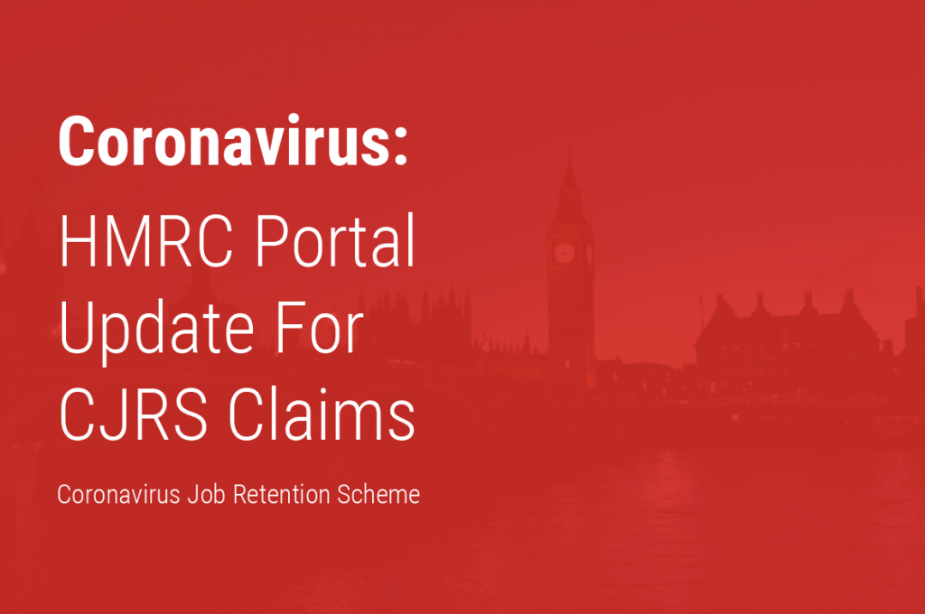 Important changes to how a Coronavirus Job Retention Scheme (CJRS) claim will be processed through your payroll provider.